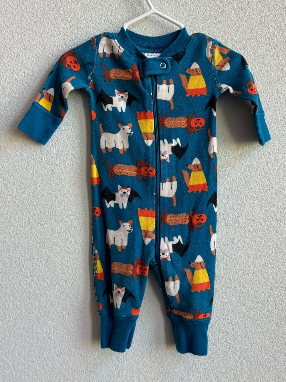 Hanna Andersson Halloween Animal One-Piece Pajamas 0-3 months